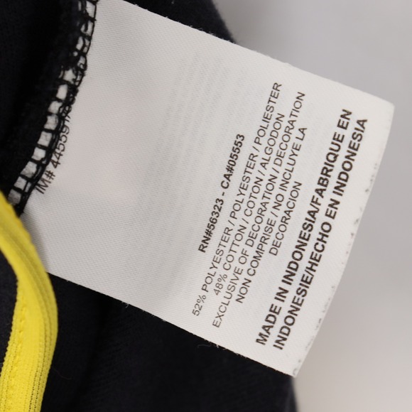 Nike FC Barcelona Football Jacket Soccer Track Jacket Men's Size L Black Yellow - Picture 7 of 9